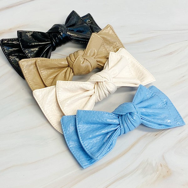 SUMMER SHIMMER BOW CLIP