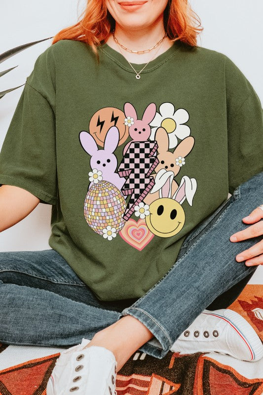 SPRINGTIME NOSTALGIA GRAPHIC TEE - CURVY