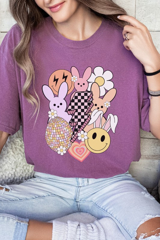 SPRINGTIME NOSTALGIA GRAPHIC TEE - CURVY