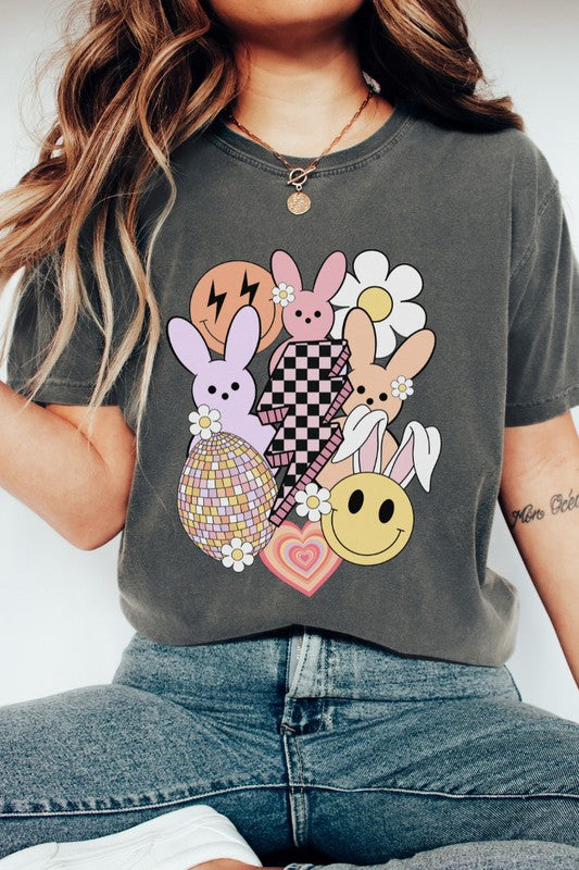 SPRINGTIME NOSTALGIA GRAPHIC TEE - CURVY