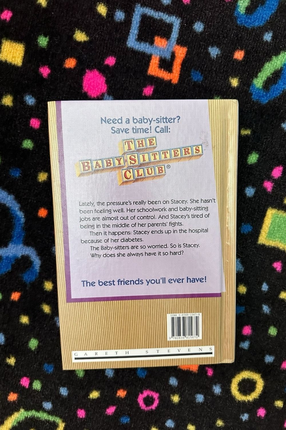 THE BABYSITTERS CLUB - STACEY’S EMERGENCY BOOK*