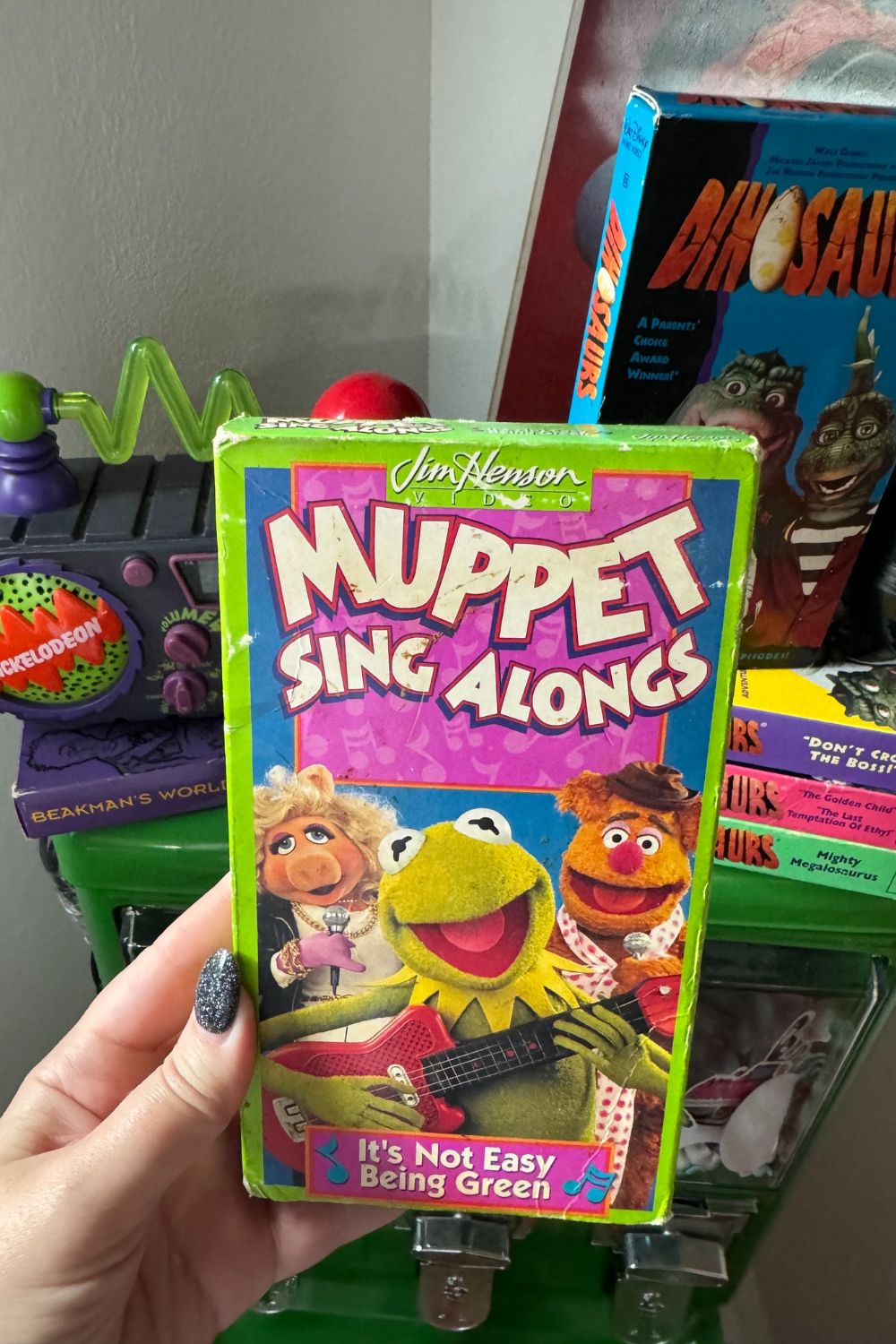 MUPPET SING ALONGS: IT’S NOT EASY BEING GREEN VHS*