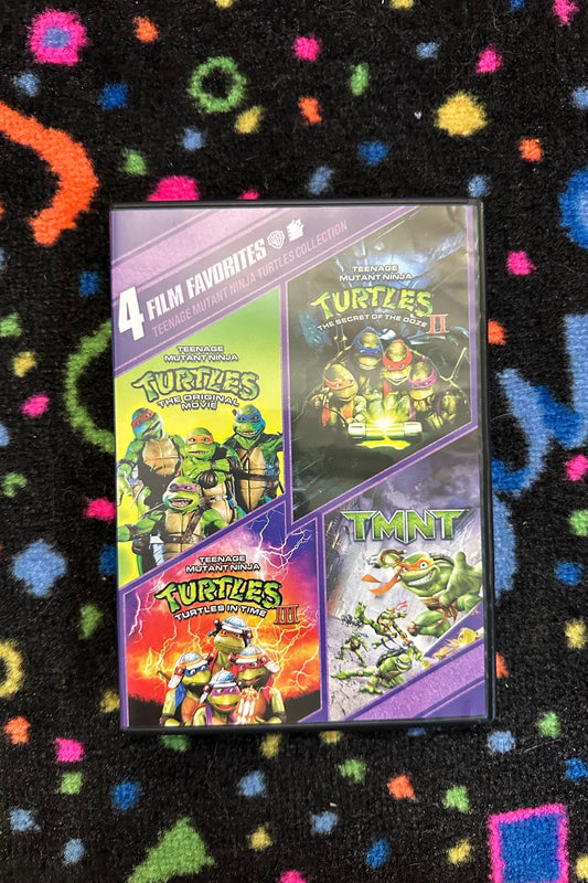 TEENAGE MUTANT TEENAGE NINJA TURTLES 4 MOVIE COLLECTION DVD*