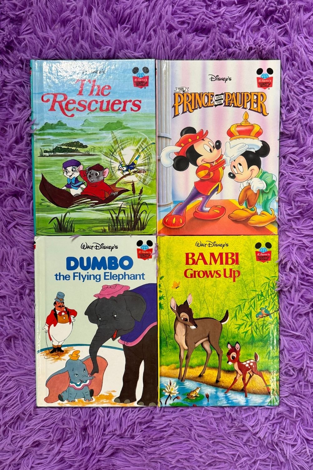 WONDERFUL WORLD OF READING 4 BOOK BUNDLE*