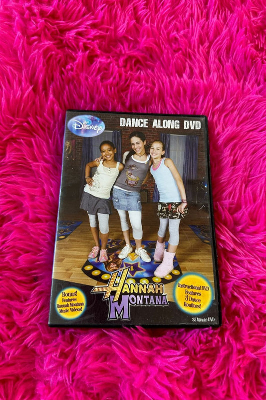 2007 DISNEY HANNAH MONTANA DANCE ALONG DVD*