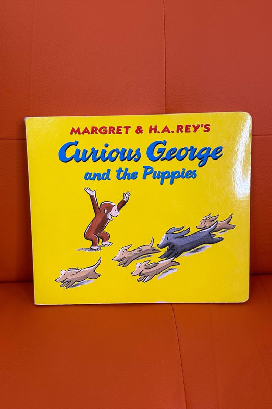 1998 CURIOUS GEORGE AND THE PUPPIES LARGE BOARD BOOK*