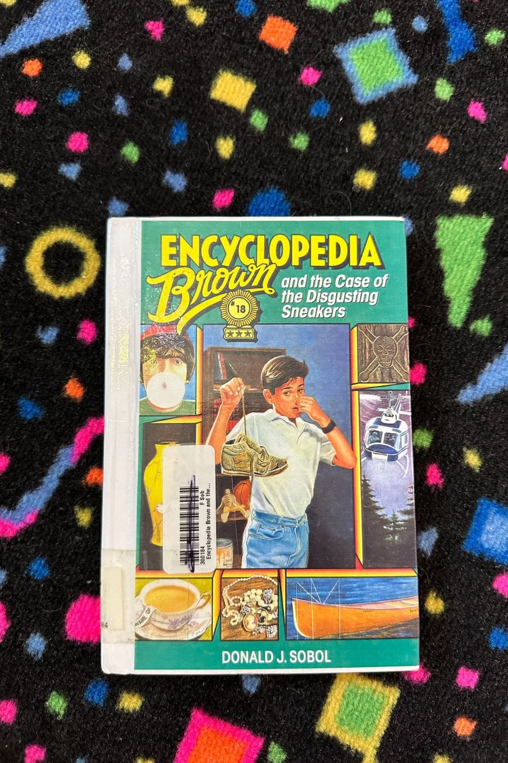 ENCYCLOPEDIA BROWN AND THE CASE OF THE DISGUSTING SNEAKERS BOOK*