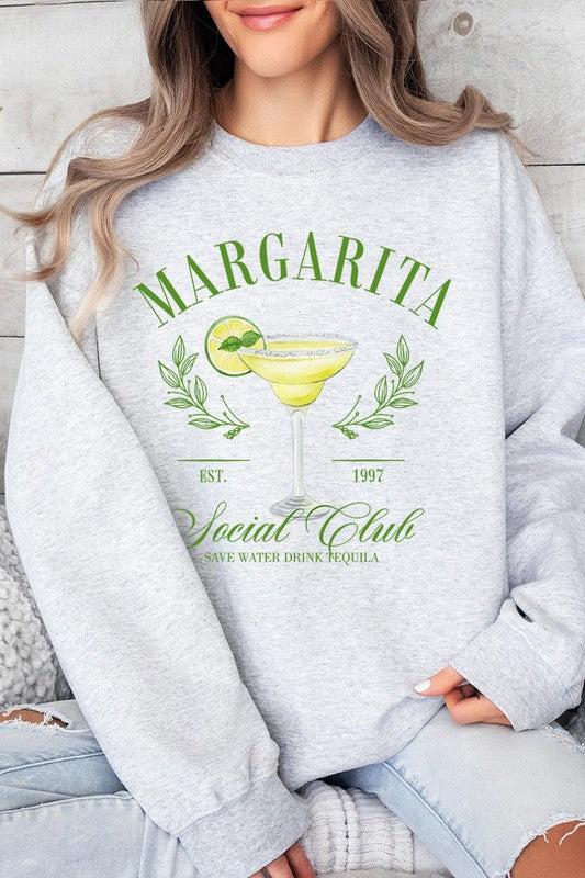 MARGARITA SOCIAL CLUB  GRAPHIC FLEECE SWEATSHIRTS