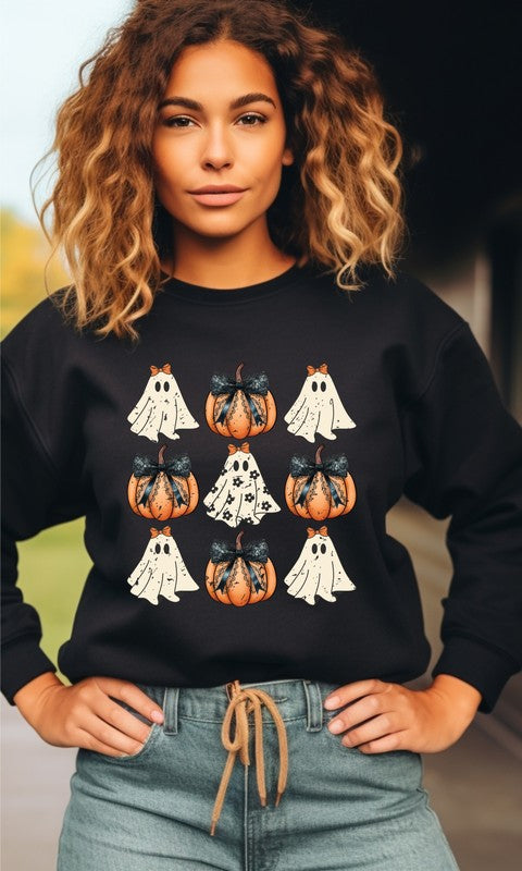 SPECTRAL COQUETTE HALLOWEEN SWEATSHIRT