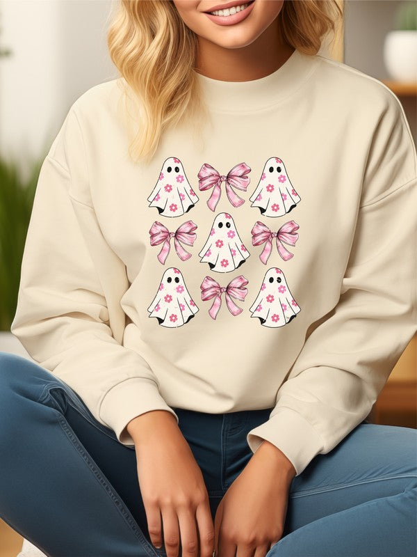 HAUNTED COQUETTE GRAPHIC SWEATER