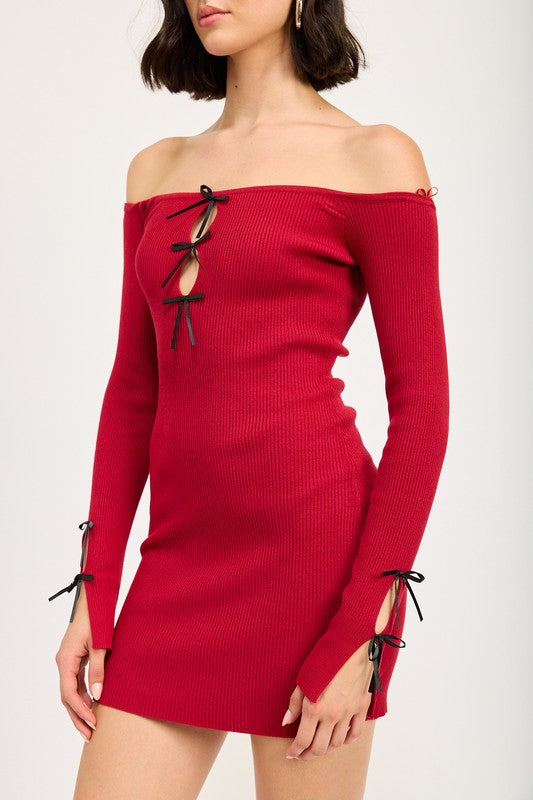 SLEIGH RIDE STUNNER DRESS