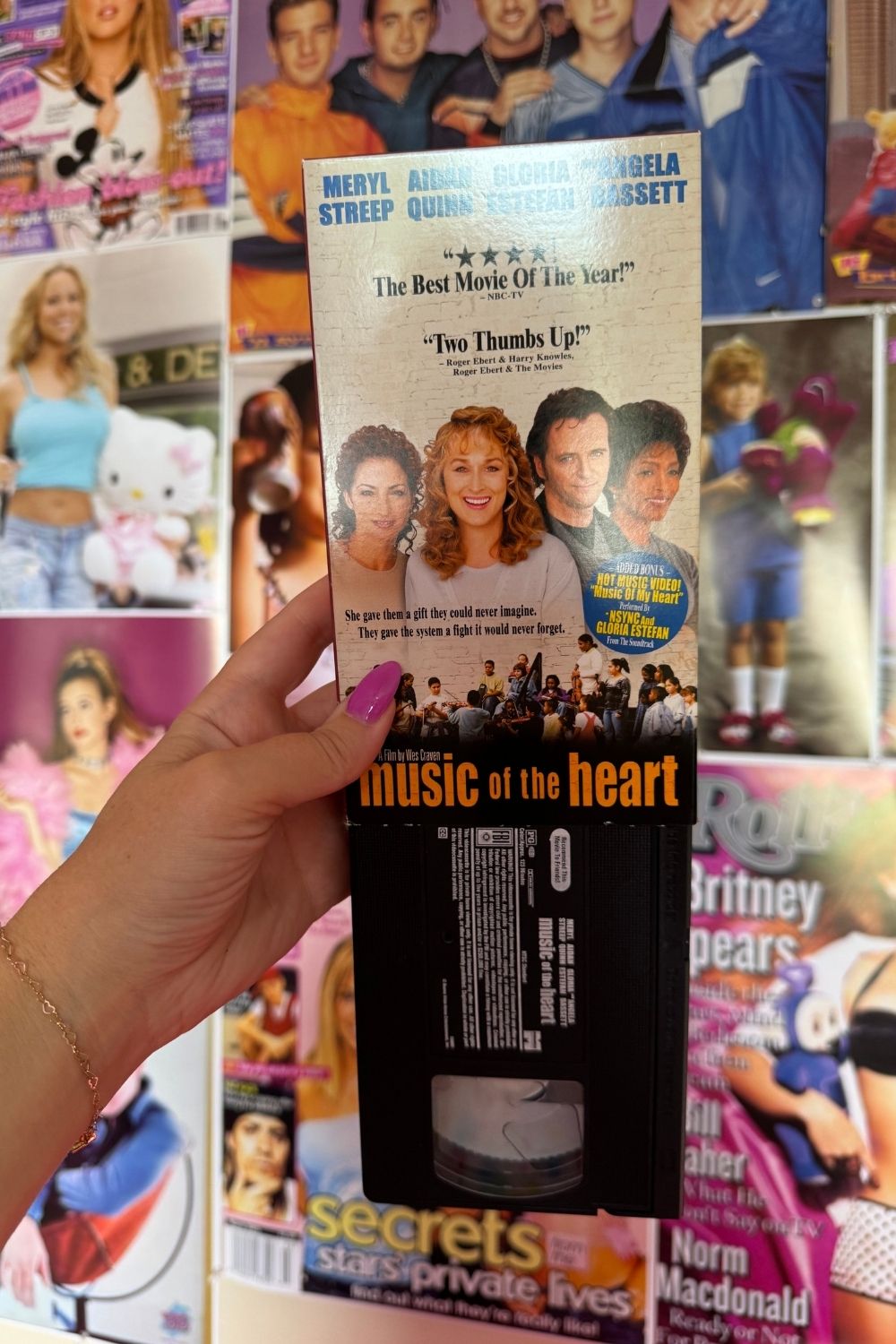 MUSIC OF THE HEART VHS*