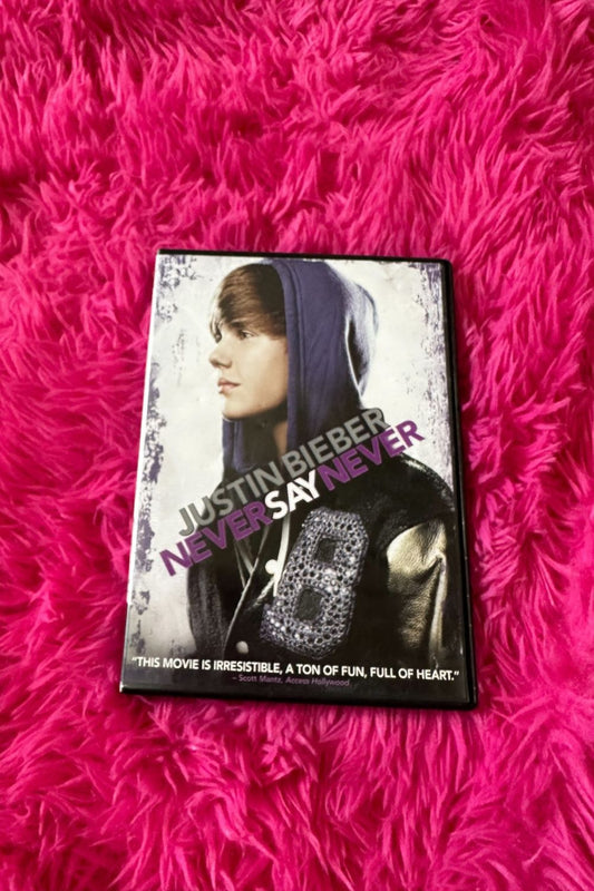 JUSTIN BIEBER: NEVER SAY NEVER DVD*