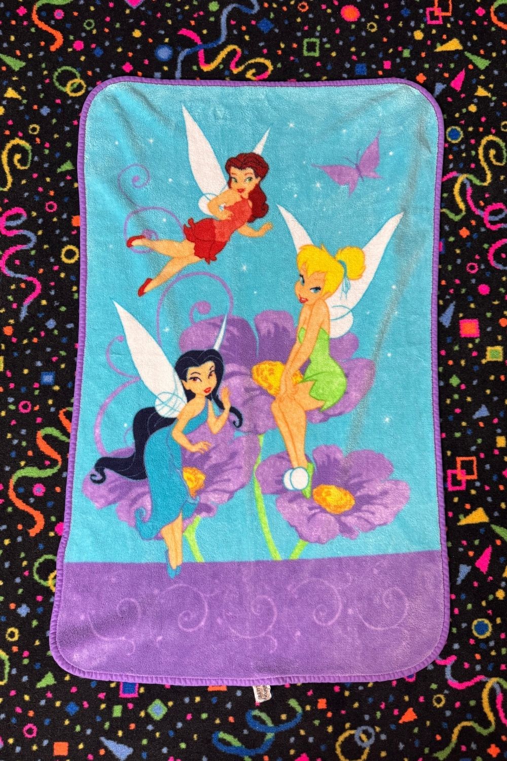 TINK & FAIRIES THROW BLANKET*