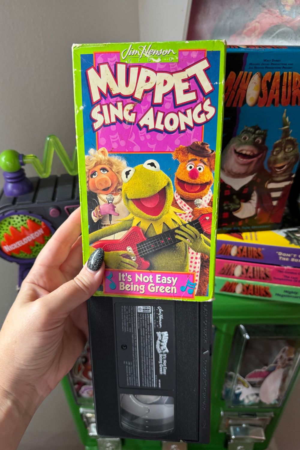 MUPPET SING ALONGS: IT’S NOT EASY BEING GREEN VHS*