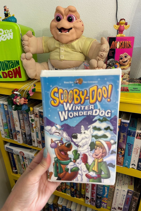 SCOOBY DOO WINTER WONDER DOG VHS*