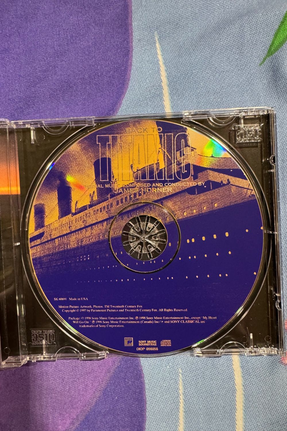 TITANIC MOVIE SOUNDTRACK CD*