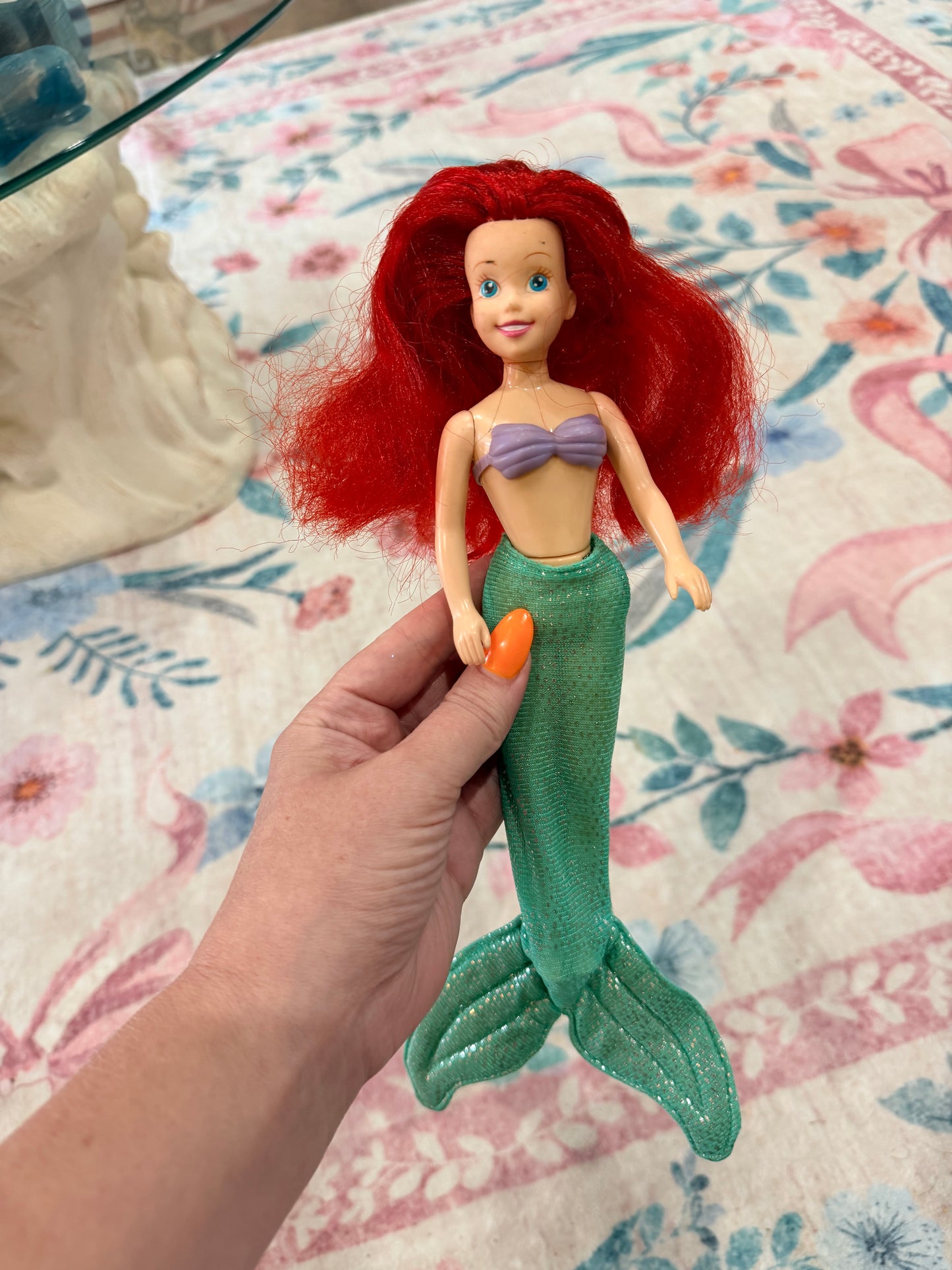 1990 Ariel little mermaid top and tail Barbie
