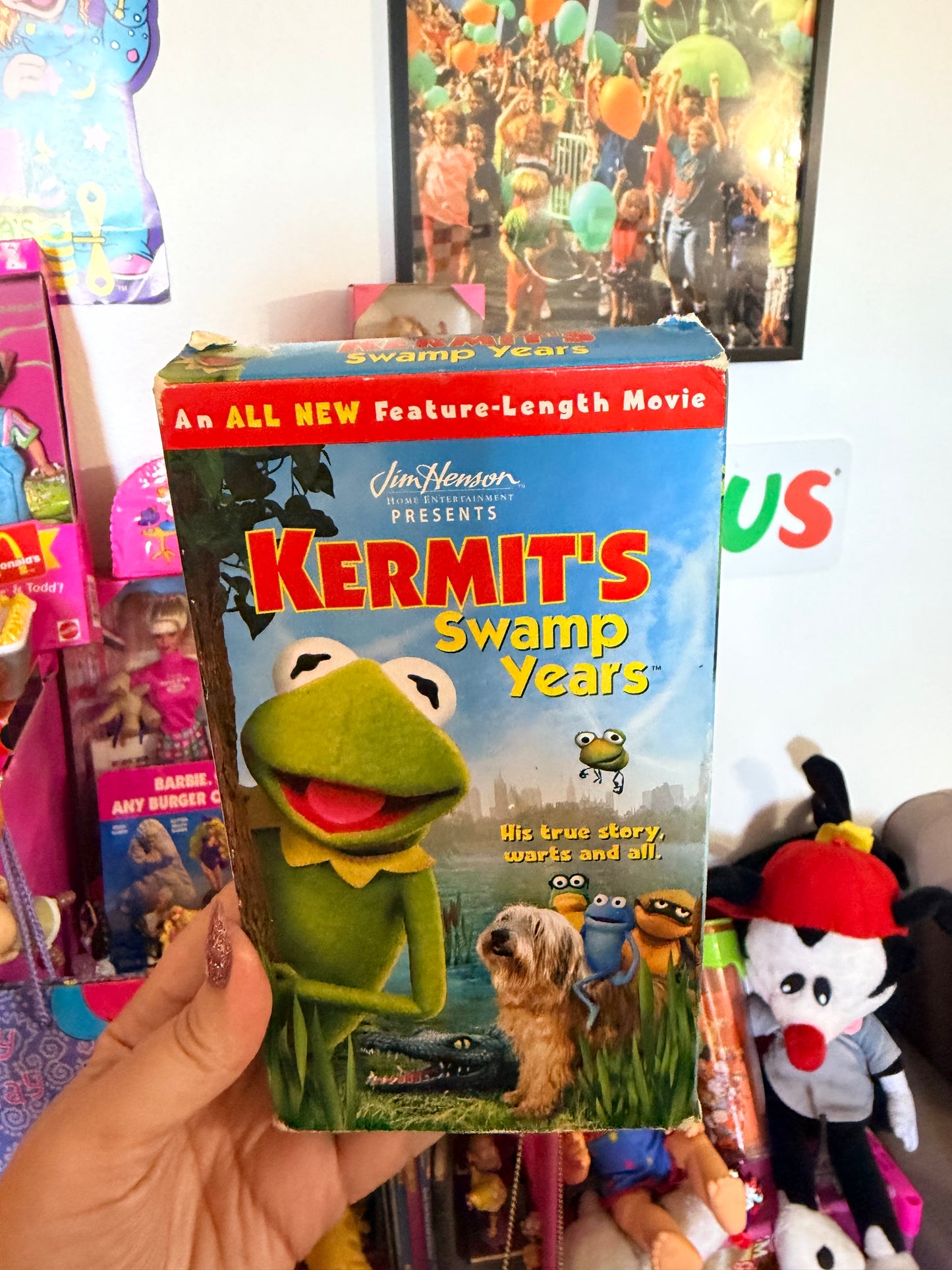 Kermit’s swamp years vhs