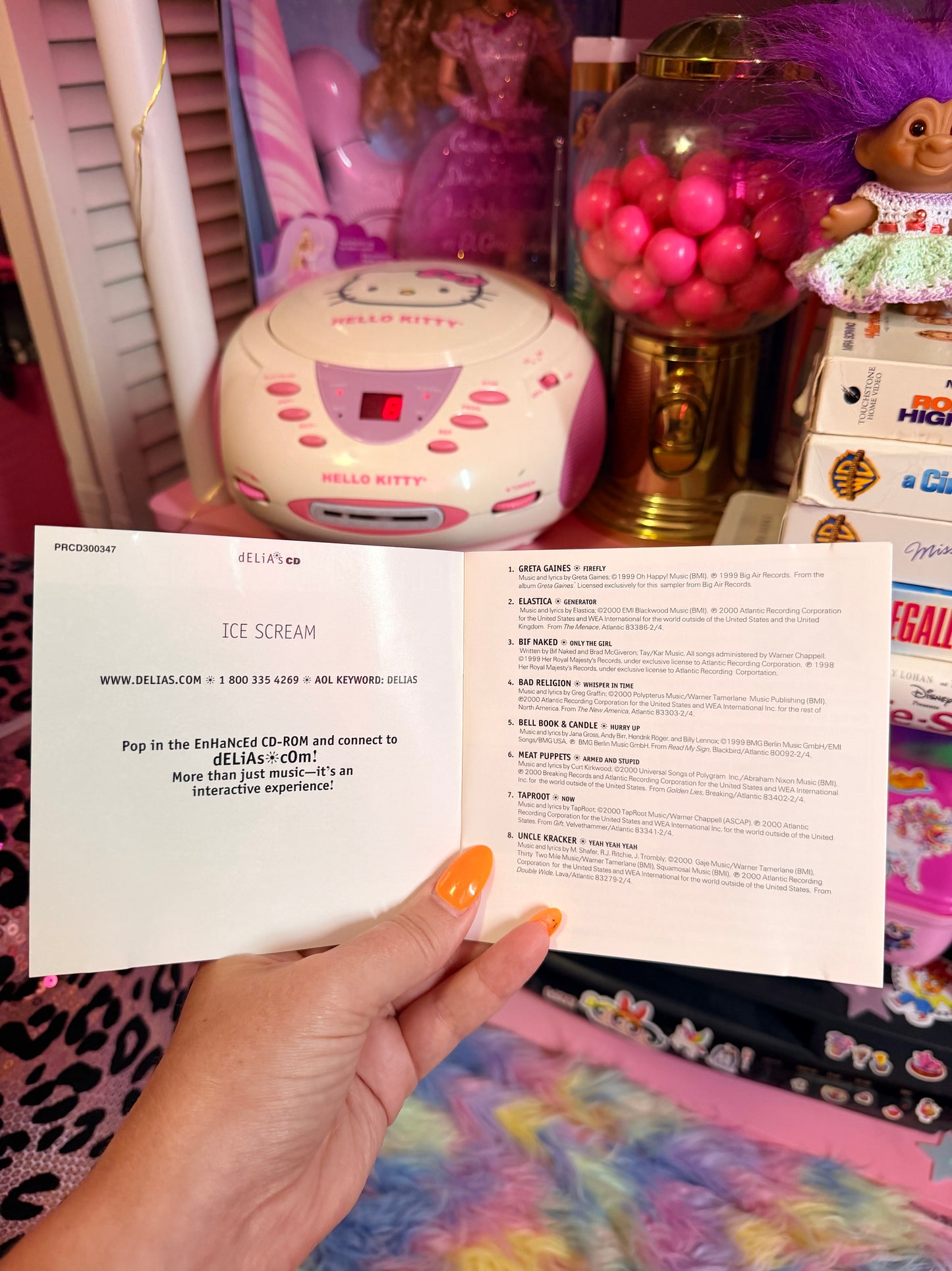 Delia’s Ice Scream CD