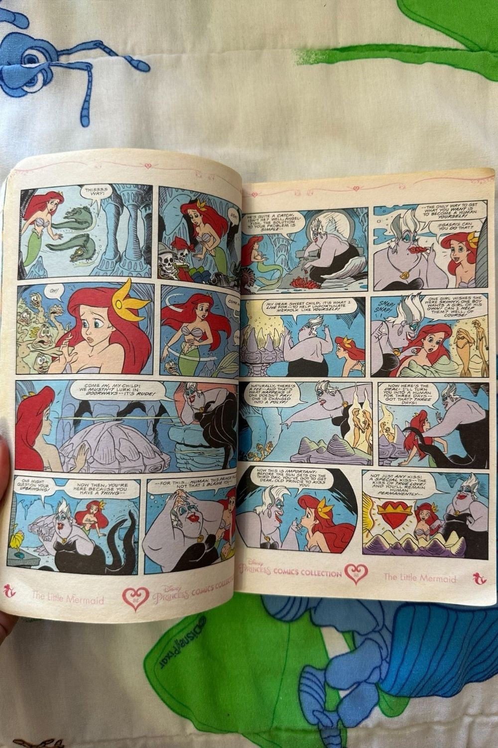 The Little Mermaid Comic Book Set sale