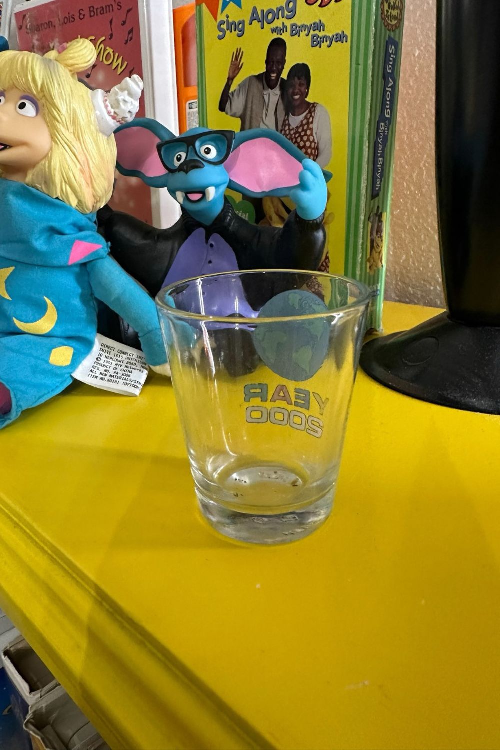 YEAR 2000 SHOT GLASS*