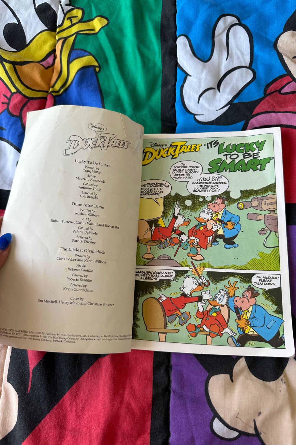 DUCKTALES DIME AFTER DIME COMIC BOOK*