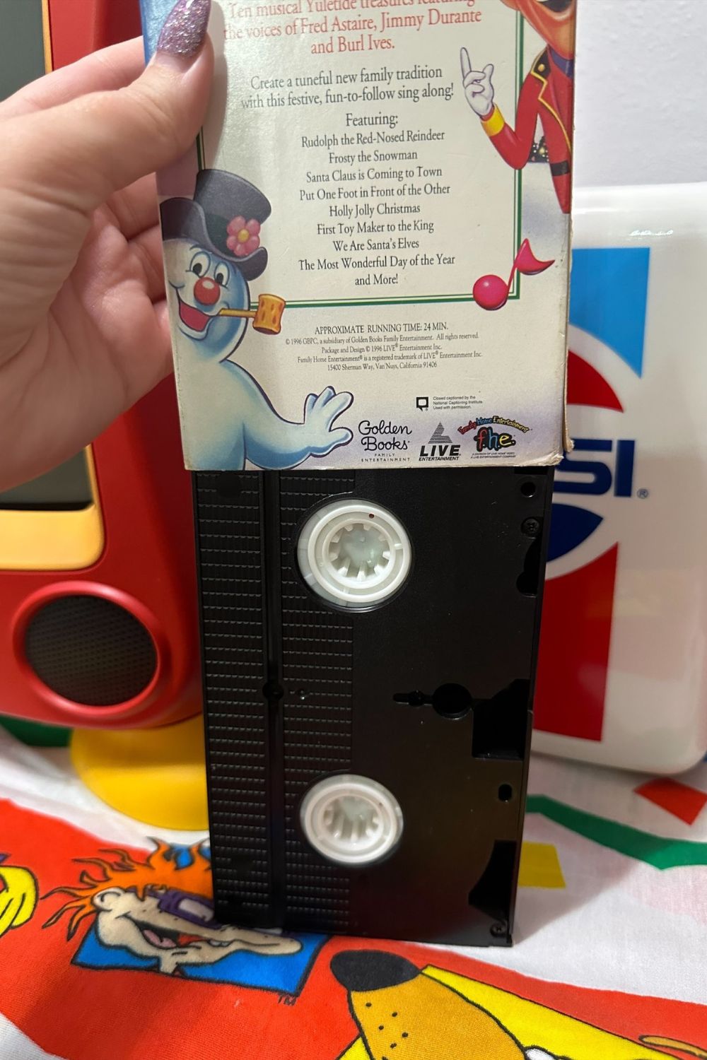 THE RUDOLPH, FROSTY & FRIENDS SING ALONG VHS*