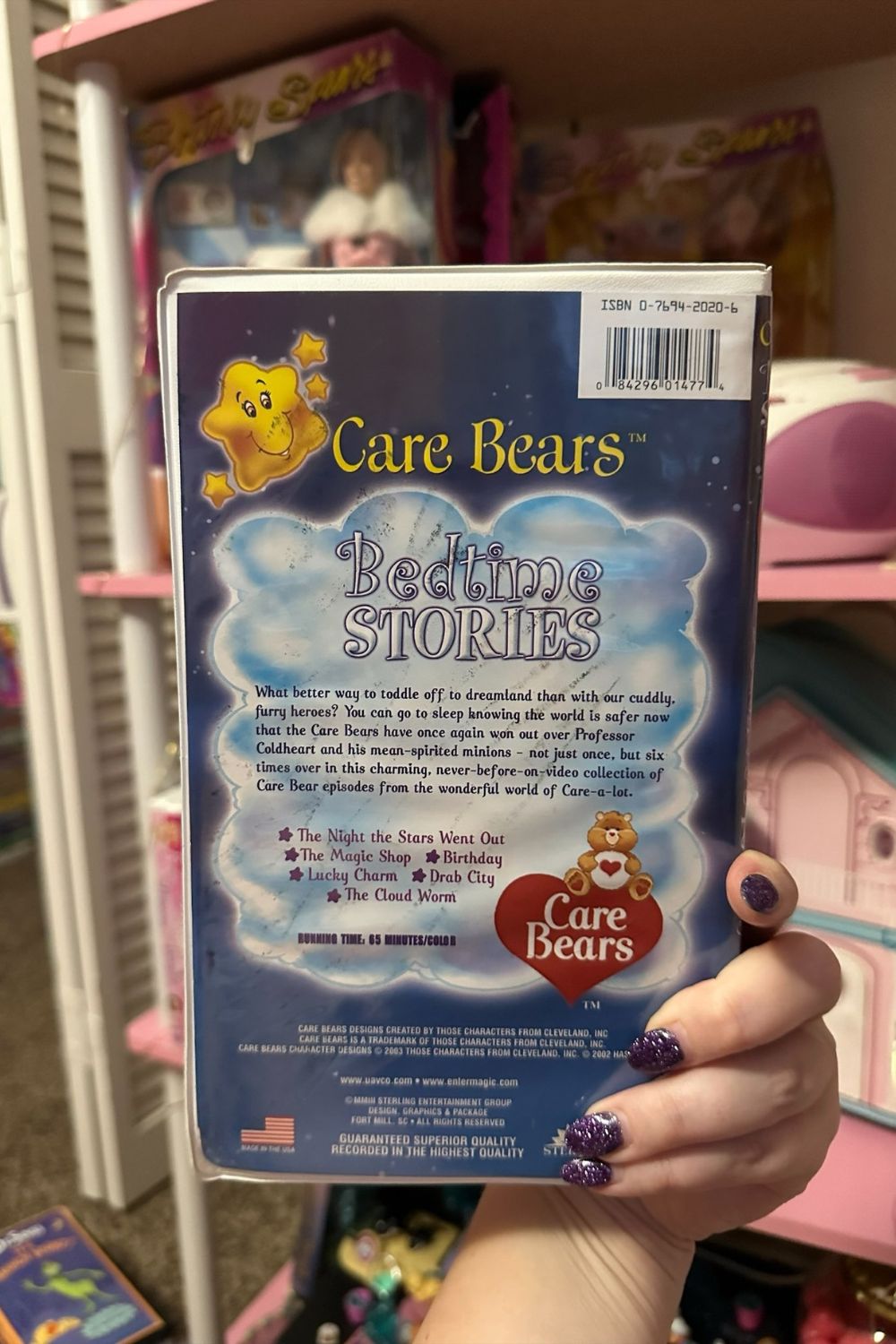 CARE BEARS BEDTIME STORIES VHS*