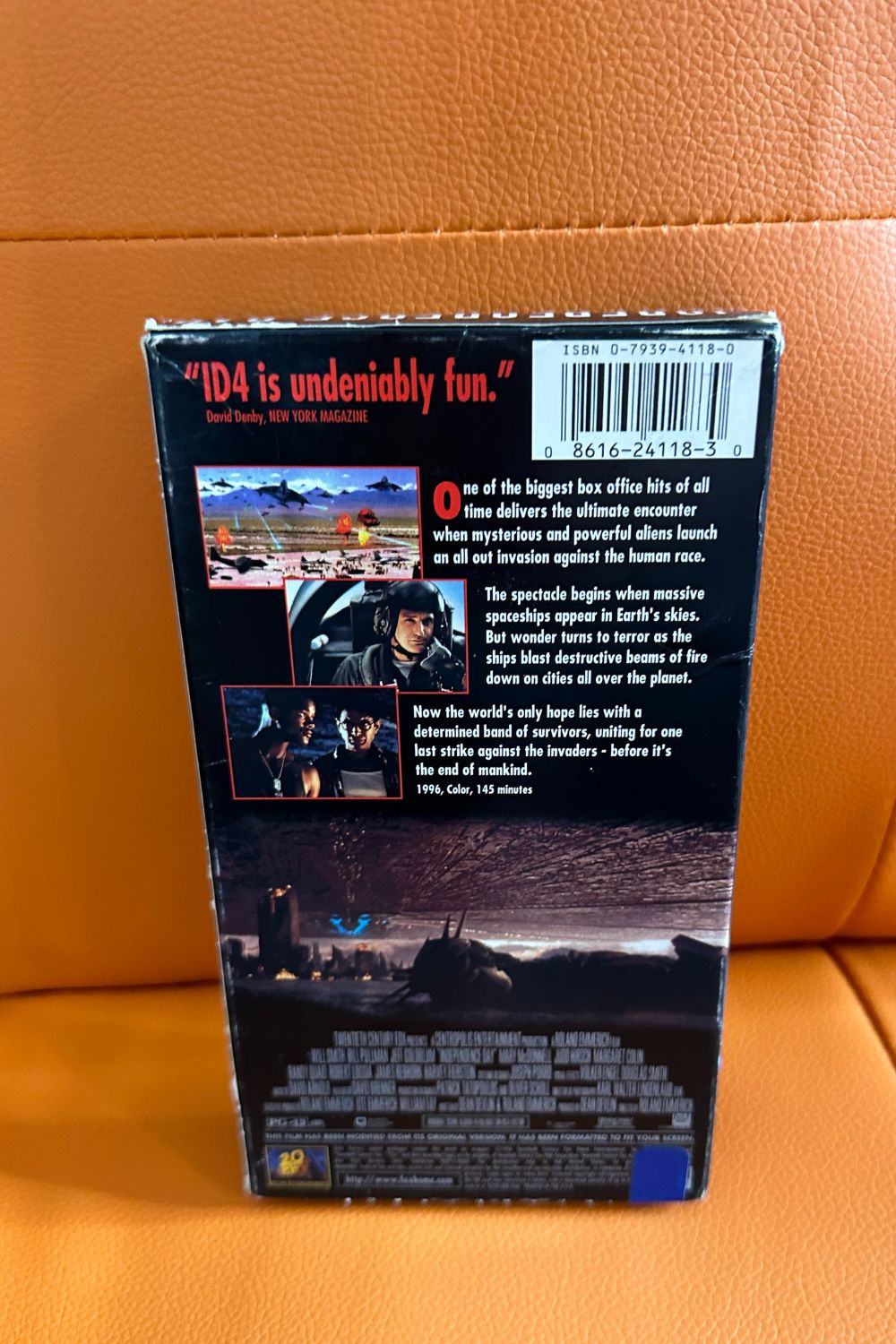 INDEPENDENCE DAY VHS*