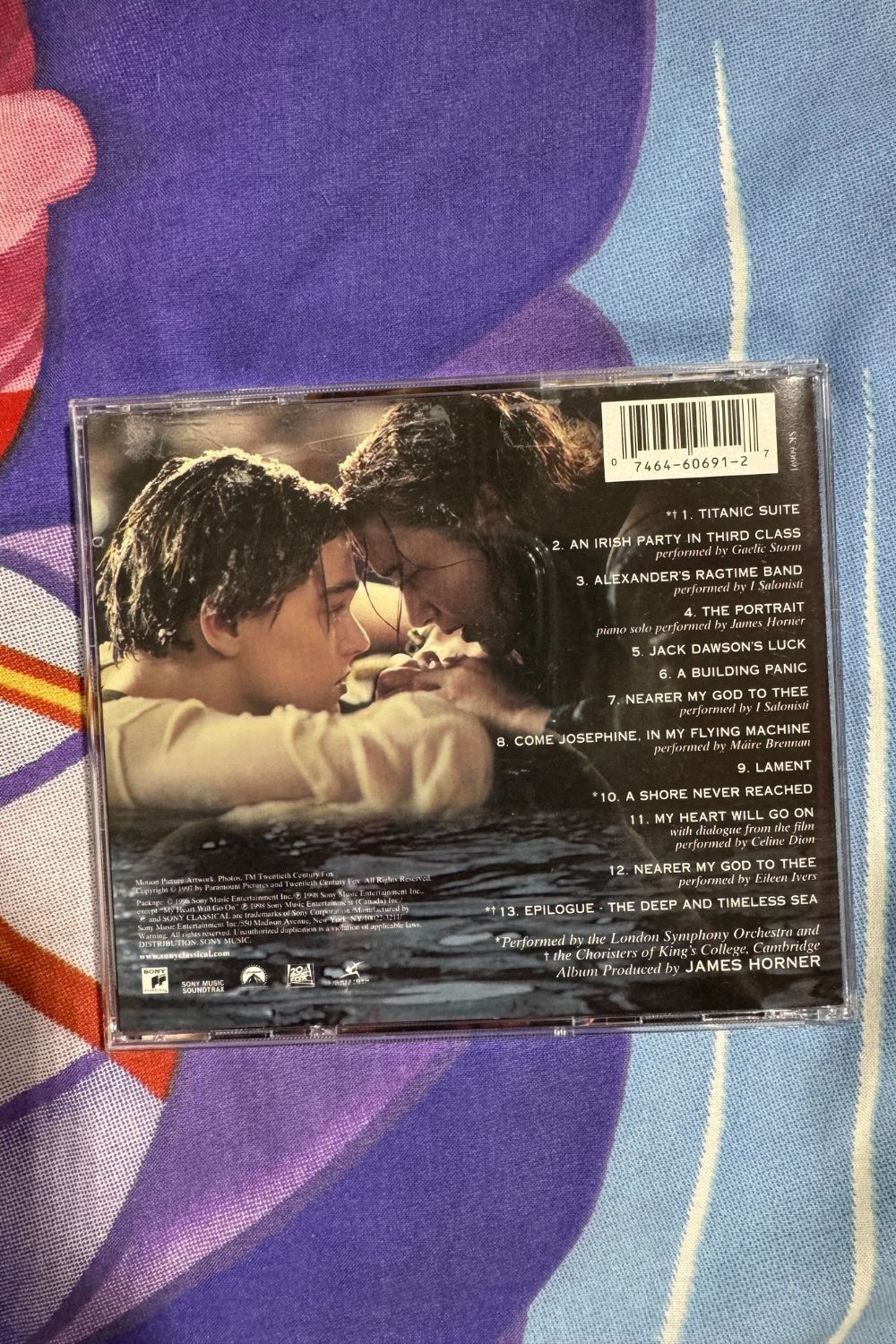 TITANIC MOVIE SOUNDTRACK CD*