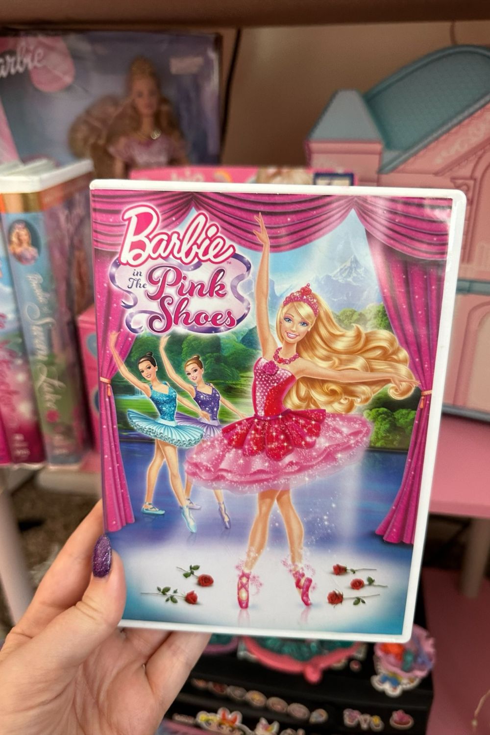 BARBIE THE PINK SHOES DVD*