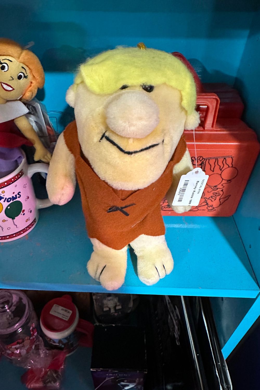 BARNEY RUBBLE 1989 PLUSH*