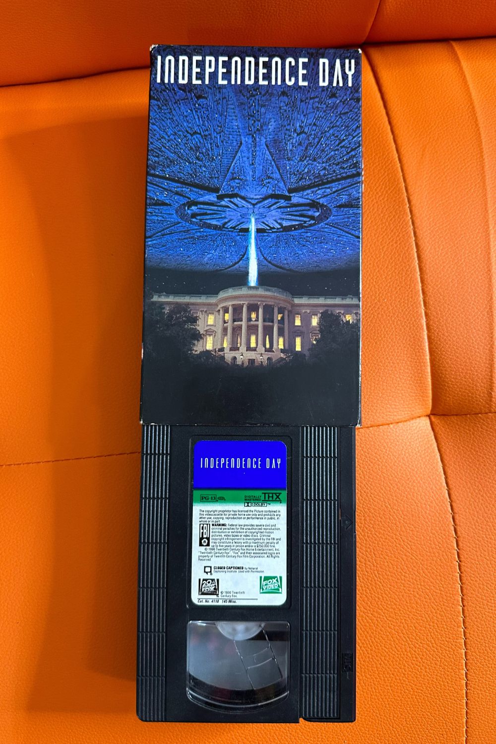 INDEPENDENCE DAY VHS*