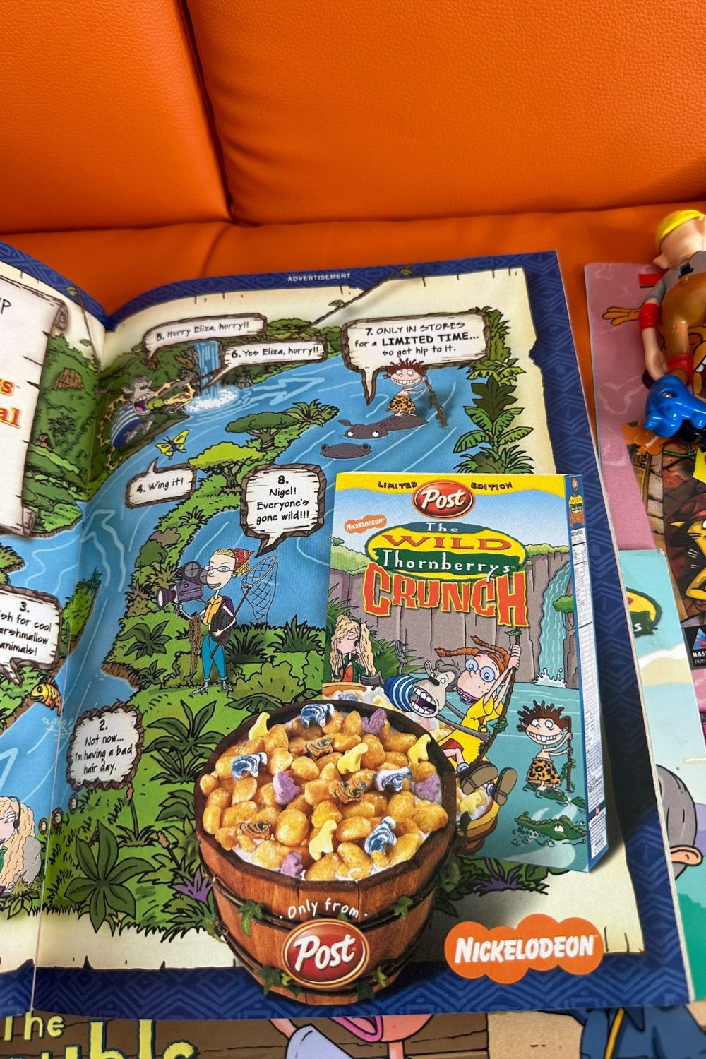 2001 THE WILD THORNBERRYS: "THE TROUBLE WITH DARWIN" BOOK*