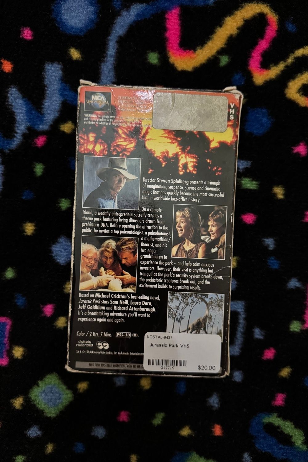 JURASSIC PARK VHS*