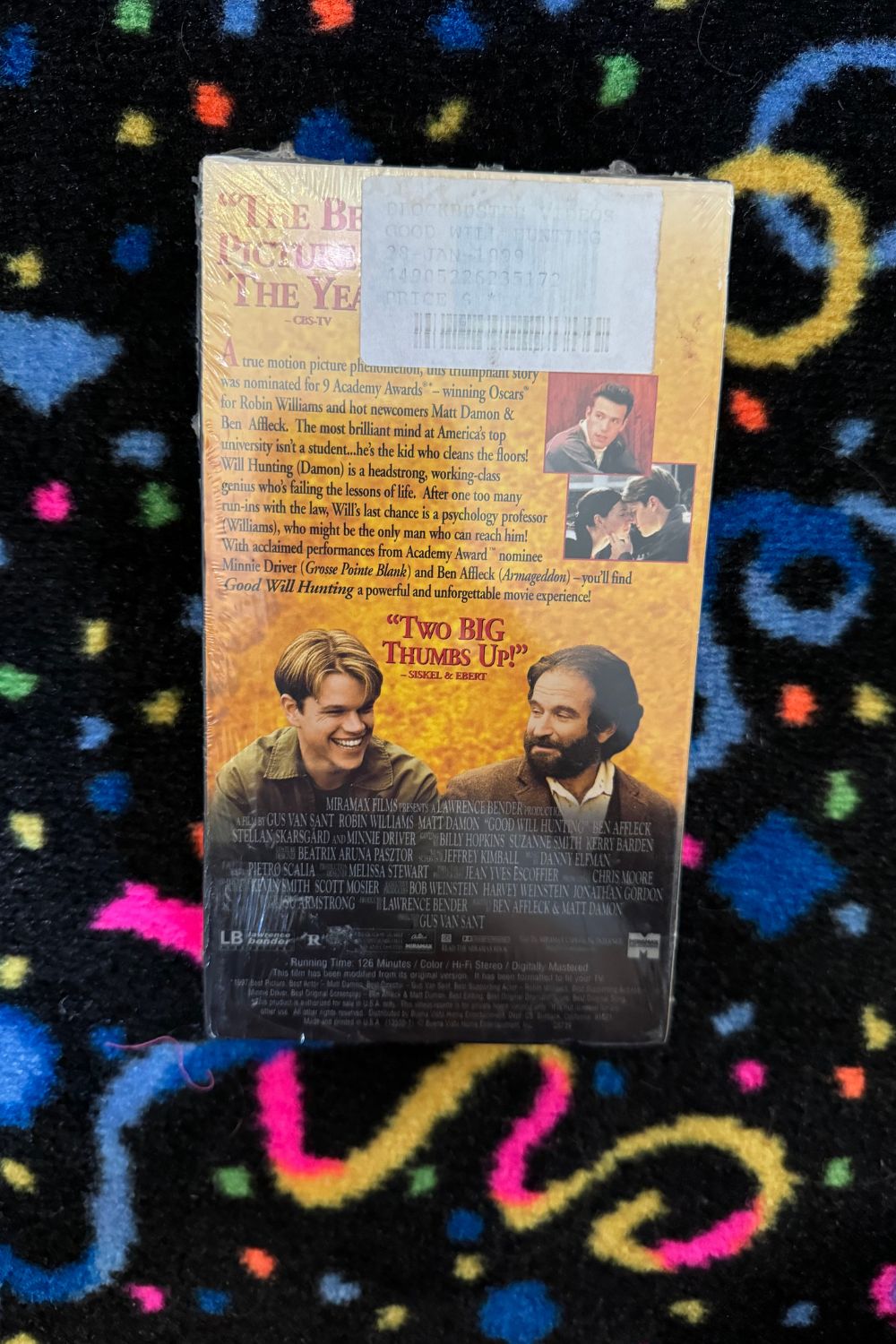 GOOD WILL HUNTING VHS (SEALED)*