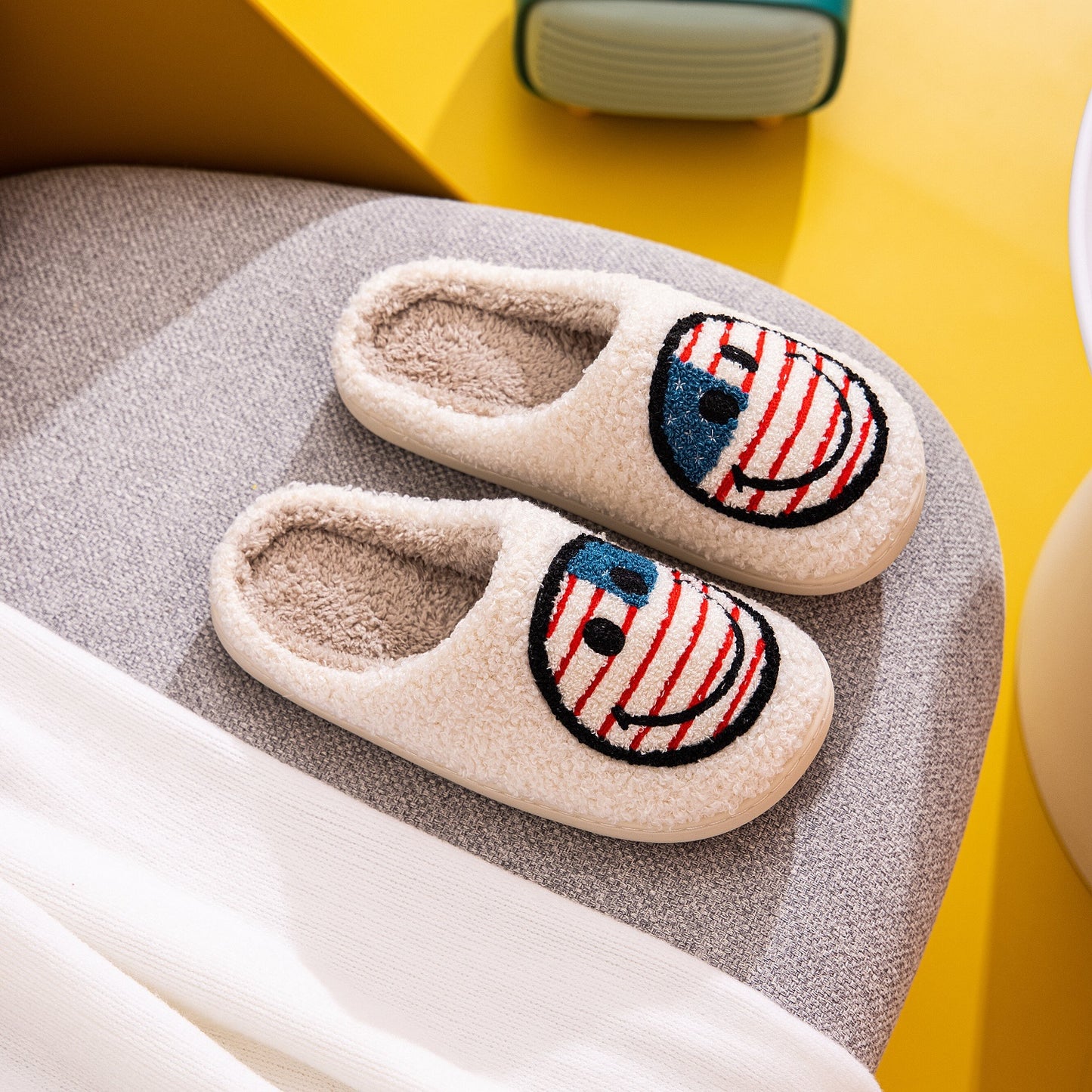 ALL-AMERICAN SMILES SLIPPERS