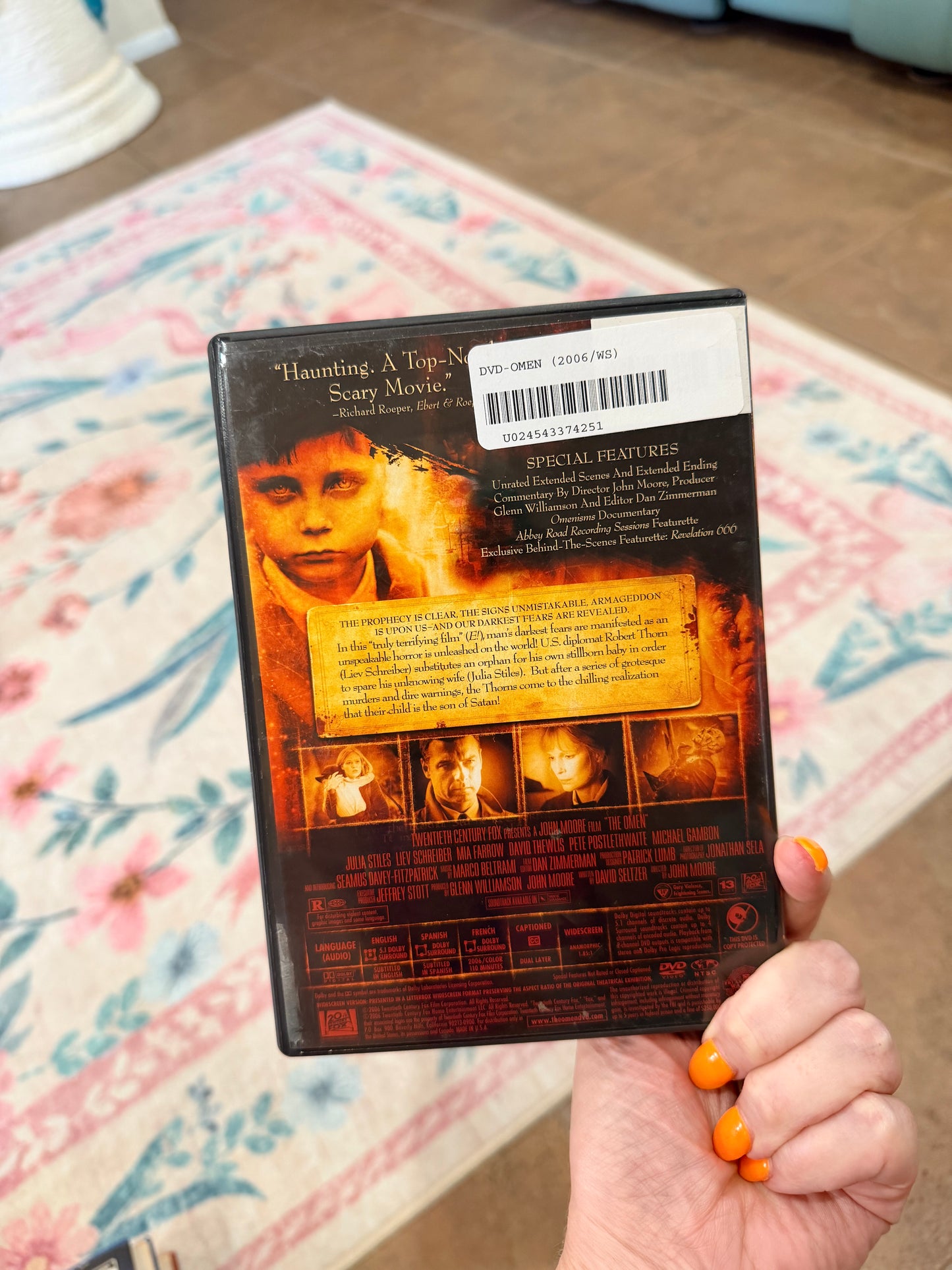 2006 the omen dvd
