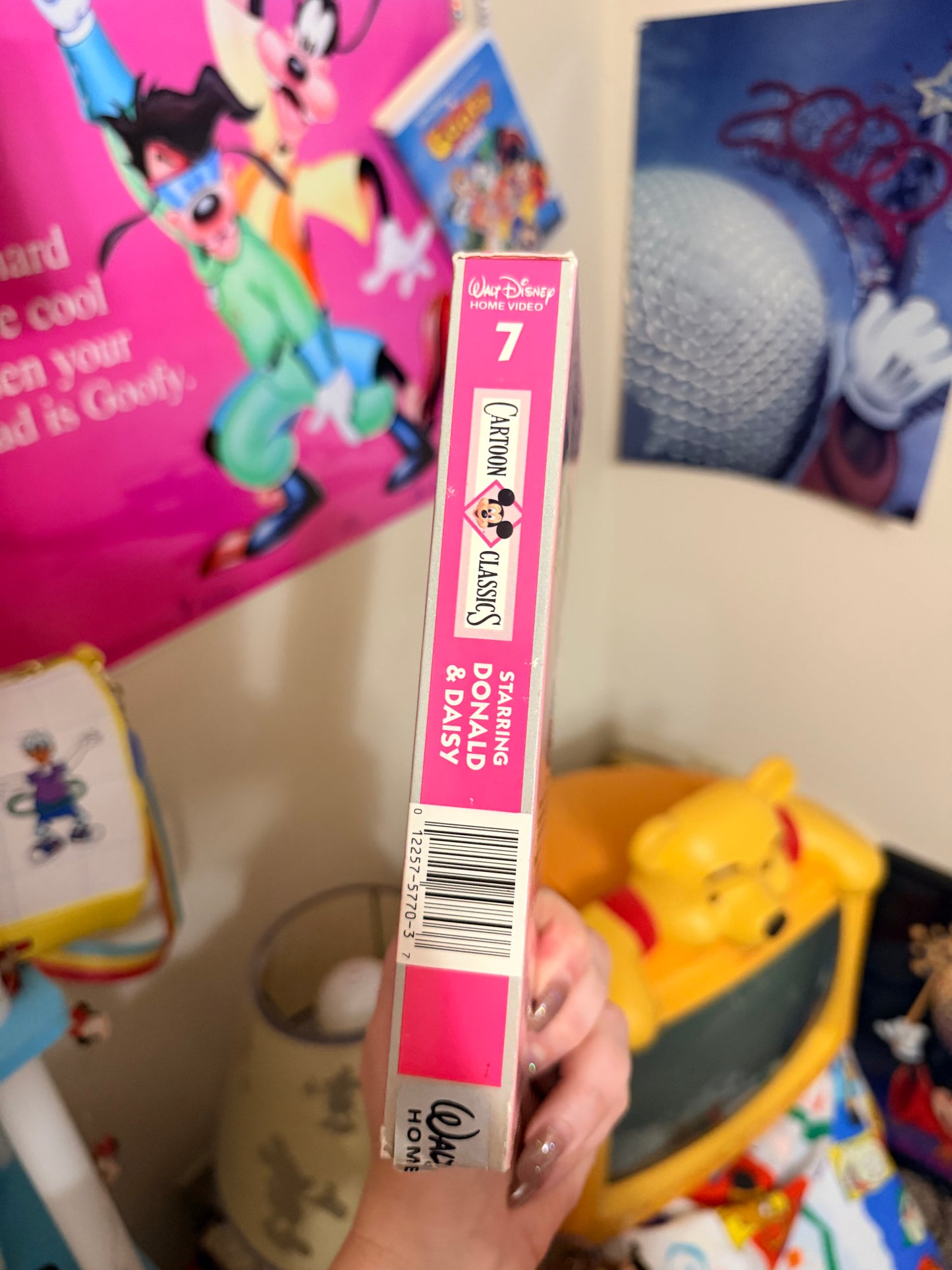 Walt Disney Cartoon Classics Starring Donald & Daisy vhs