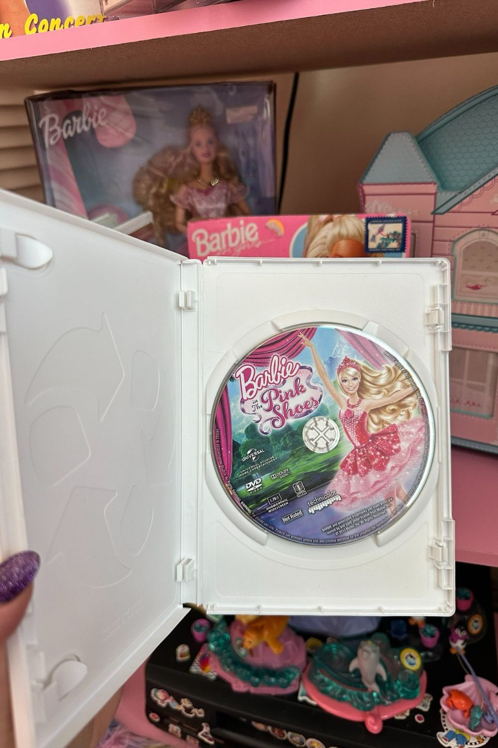 BARBIE THE PINK SHOES DVD*