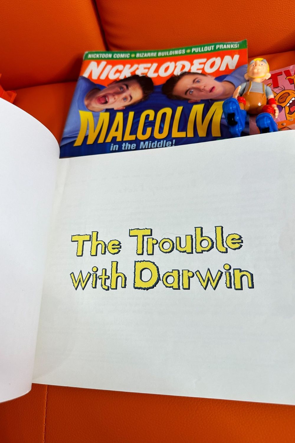 2001 THE WILD THORNBERRYS: "THE TROUBLE WITH DARWIN" BOOK*