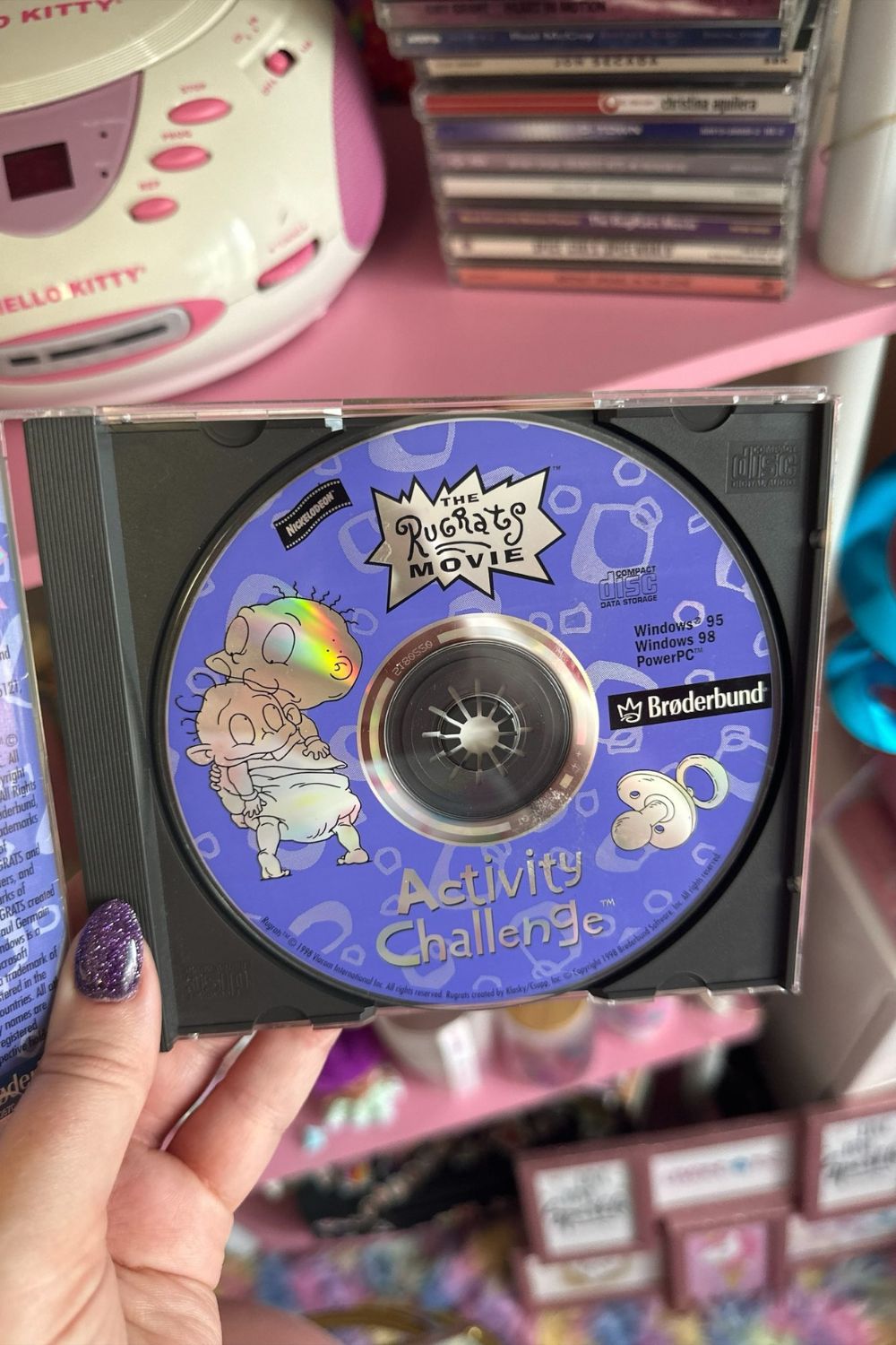 THE RUGRATS MOVIE ACTIVITY CHALLENGE CD-ROM*