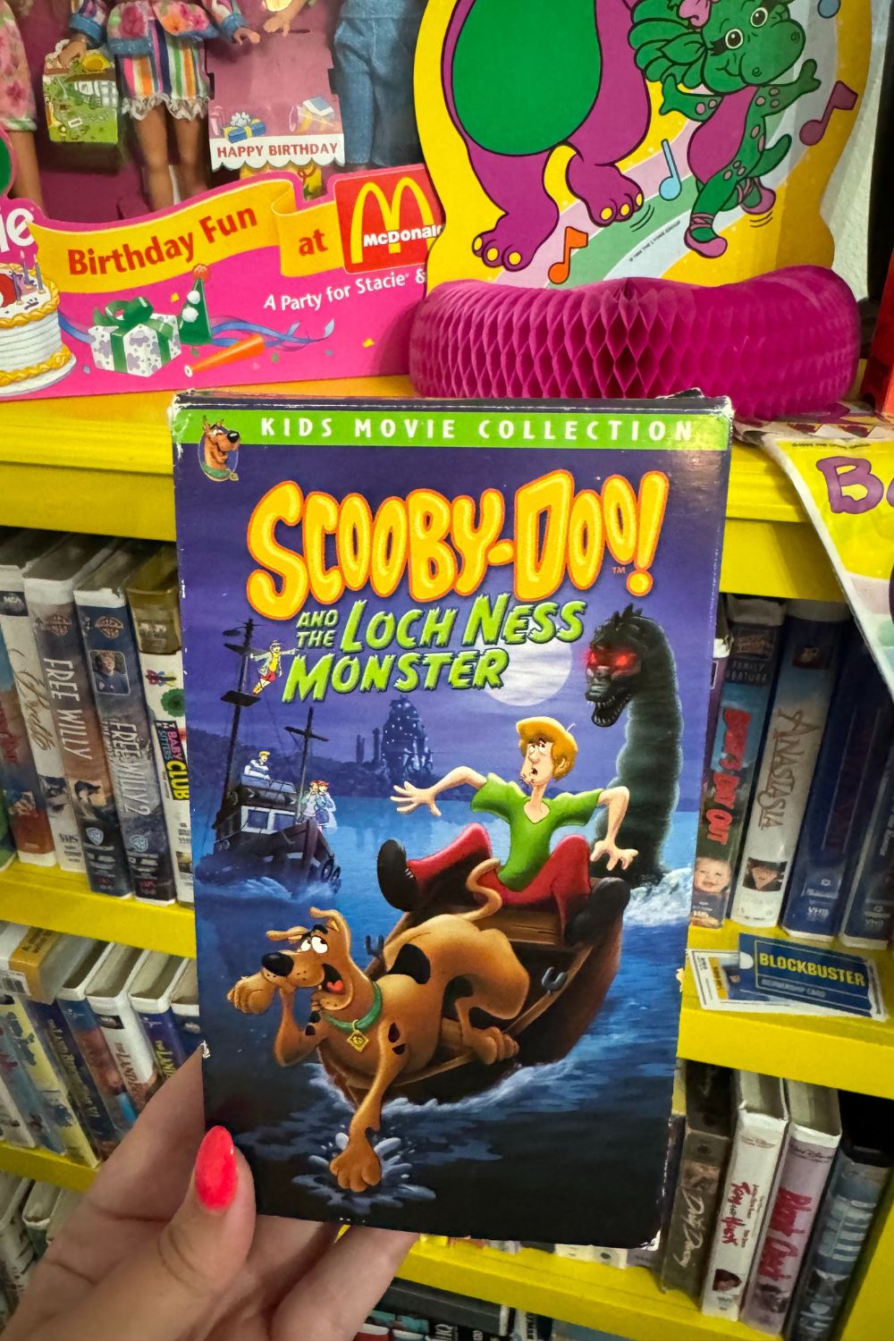 SCOOBY DOO LOCHNESS MONSTER VHS*