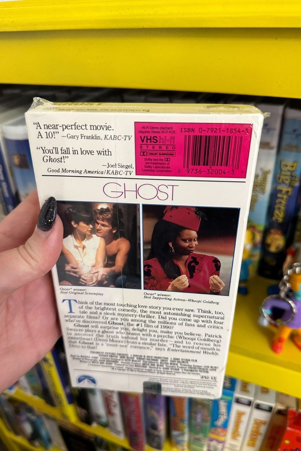 GHOST (SEALED) VHS*