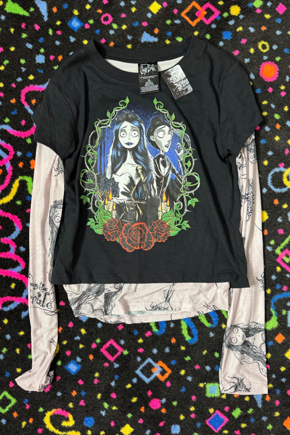 THE CORPSE BRIDE TOP (MEDIUM)*