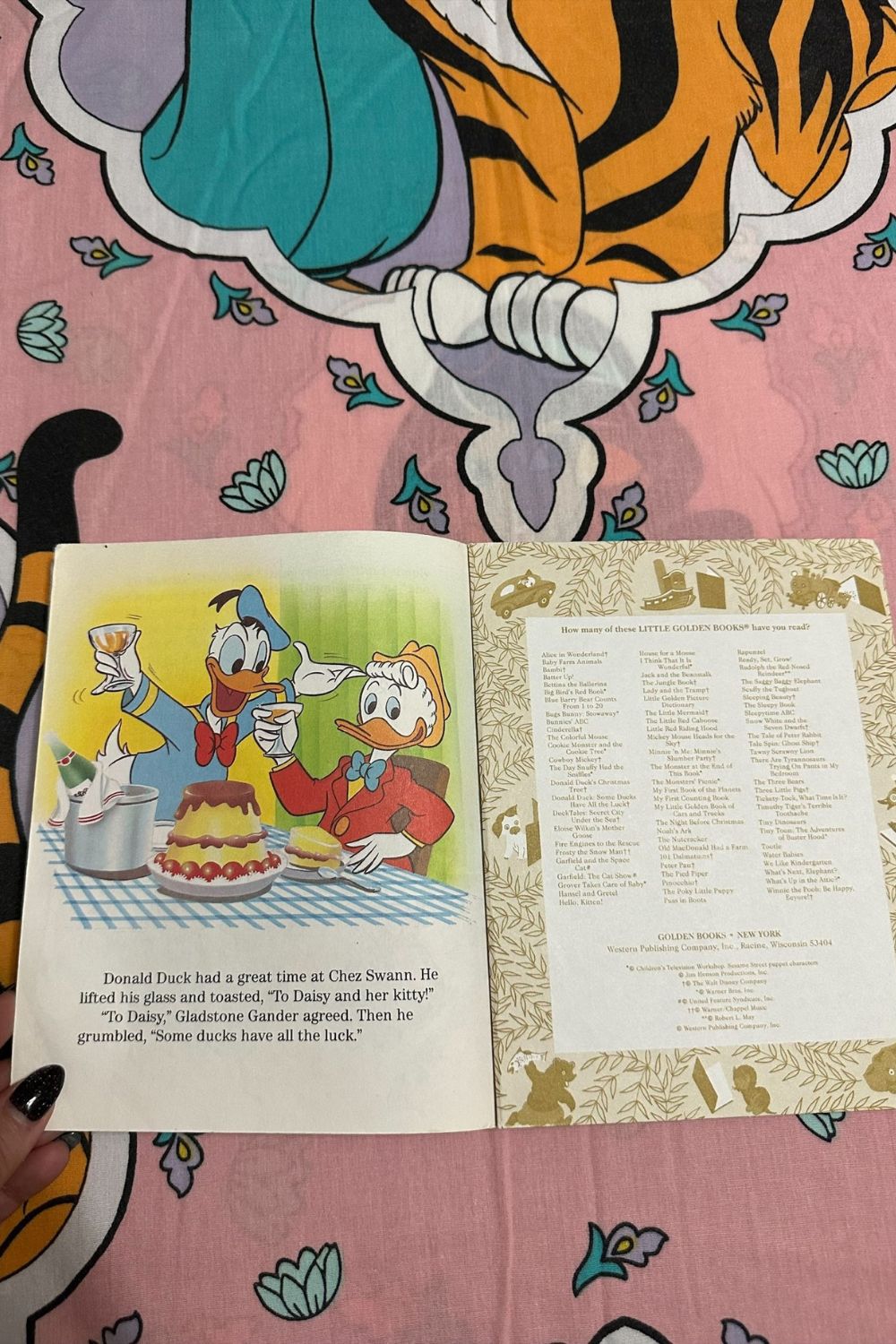 WALT DISNEY'S DONALD DUCK: SOME DUCKS HAVE ALL THE LUCK BOOK*