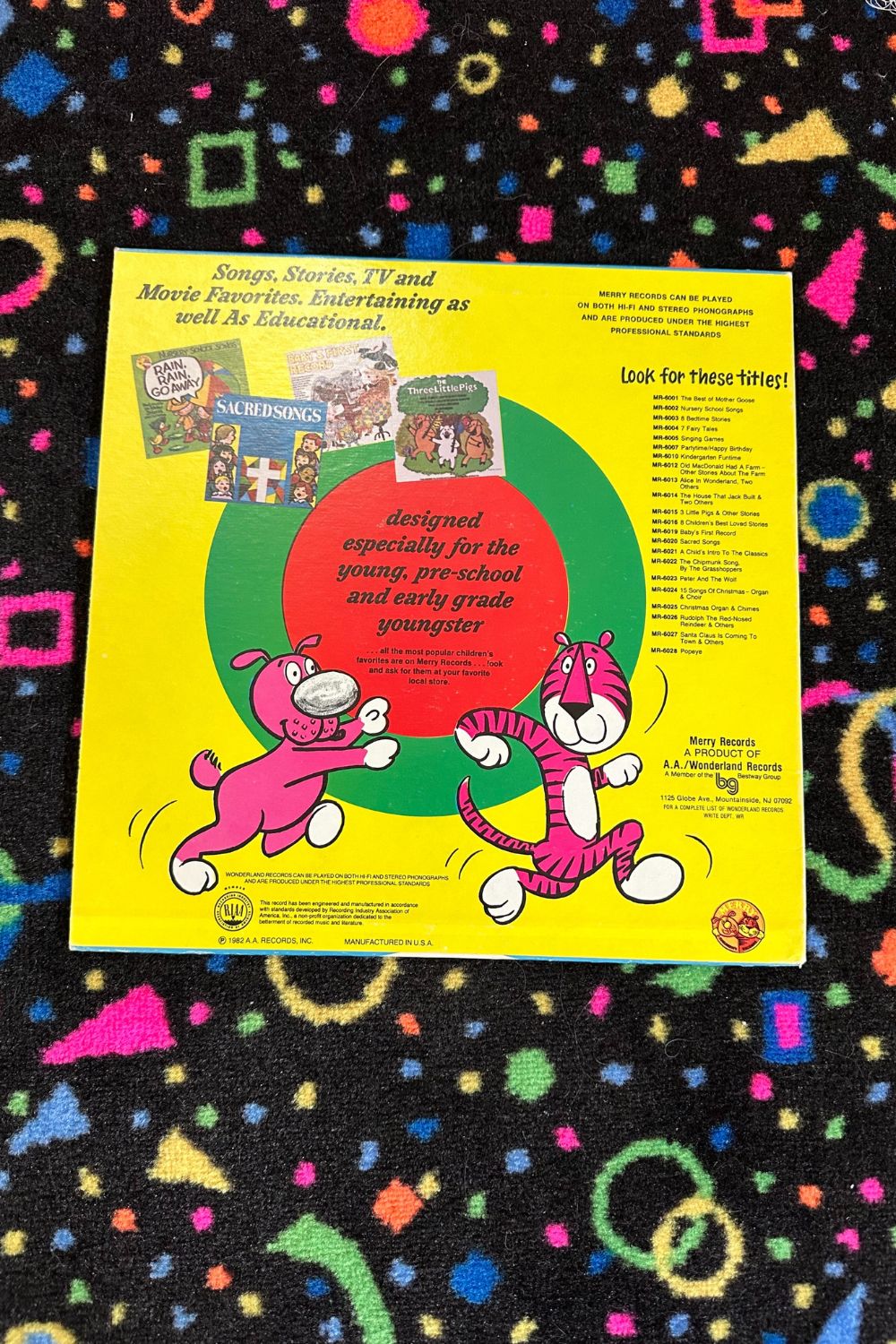 SANTA CLAUS IS COMING TO TOWN VINYL RECORD*