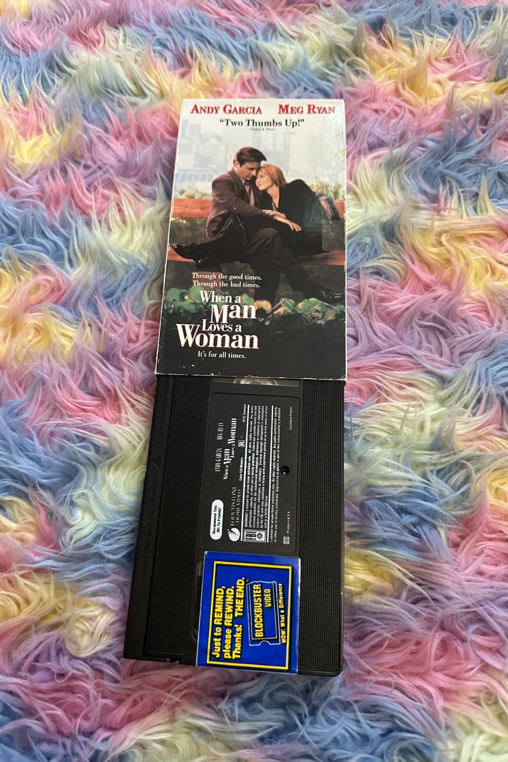 WHEN A MAN LOVES A WOMAN VHS