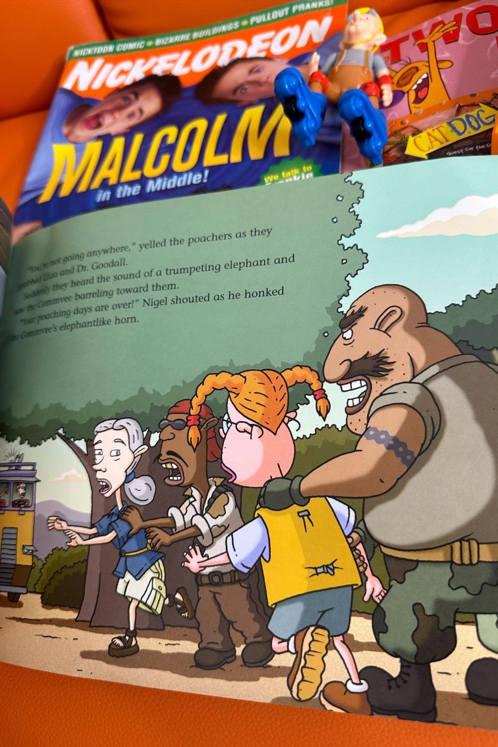 2001 THE WILD THORNBERRYS: "THE TROUBLE WITH DARWIN" BOOK*